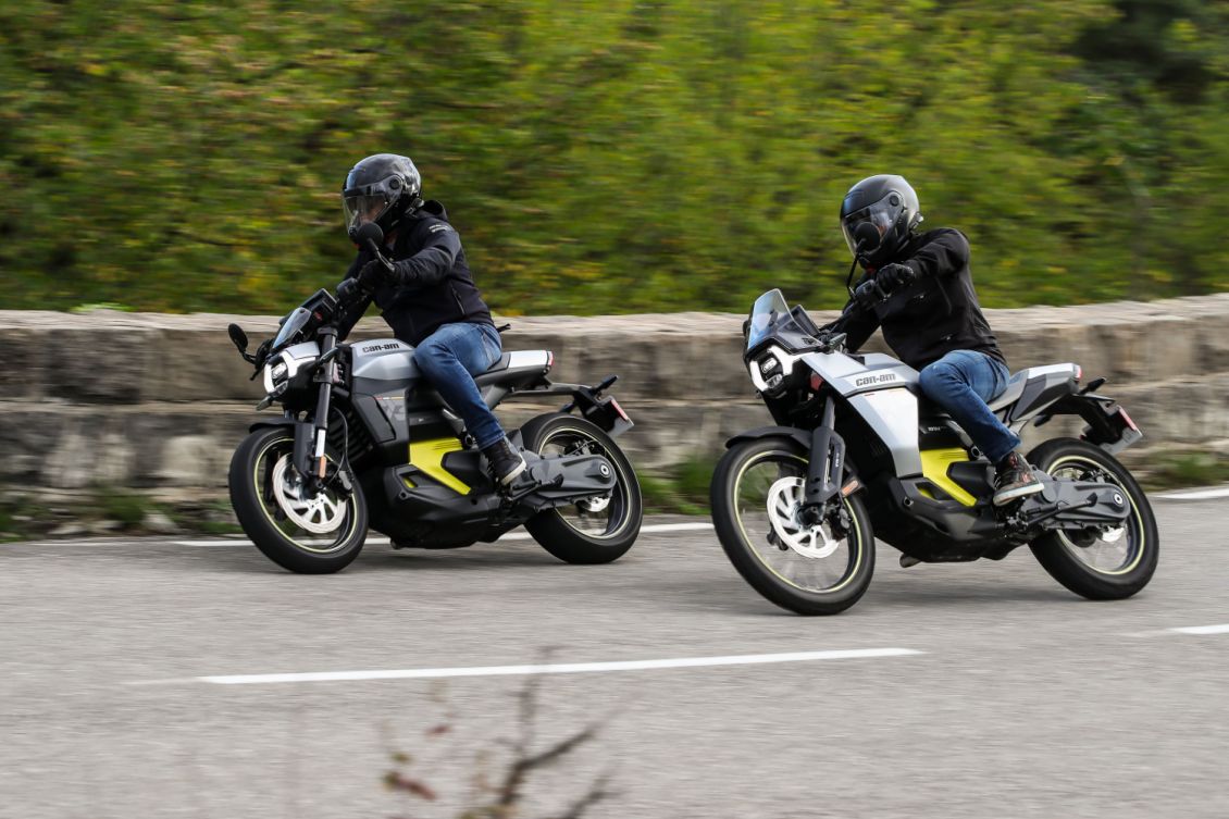 Moto électrique Can-Am Origin et Pulse
