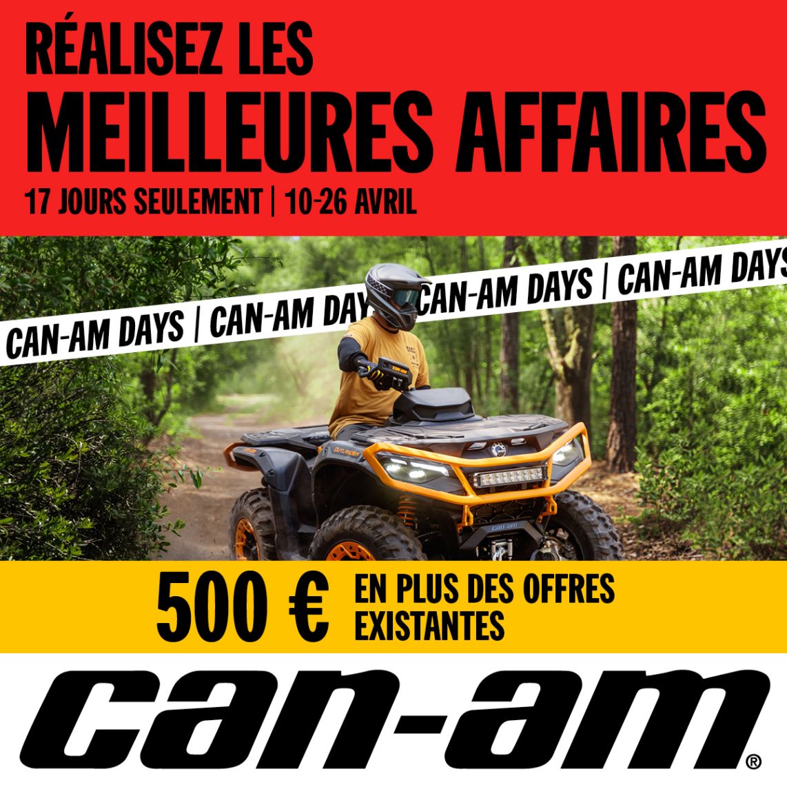 CAN AM DAYS OFF ROAD