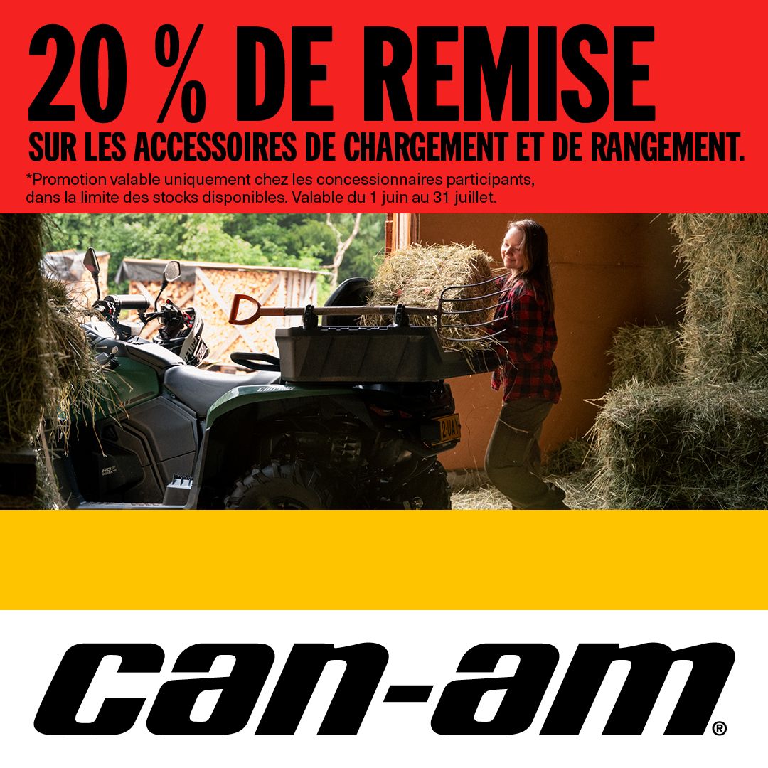 PROMOTION RANGEMENT OFF ROAD CAN AM