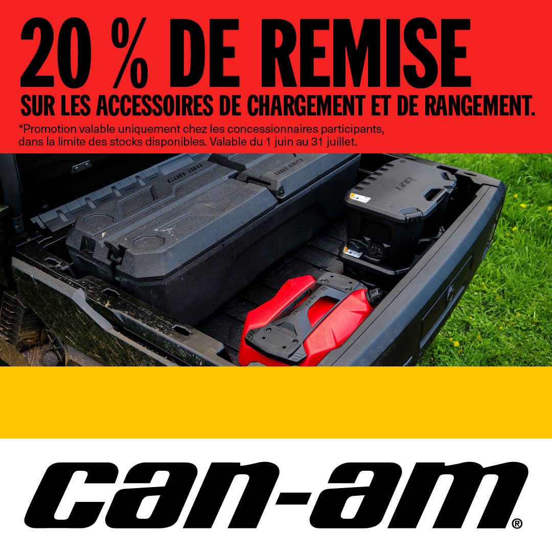 PROMOTION RANGEMENT OFF ROAD CAN AM