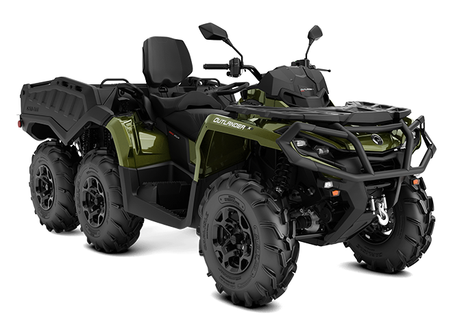 CAN AM OUTLANDER MAX 6X6 XU 1000 T, quad, can am, outlander, outil professionnel, grosse benne, 6 roues, treuil