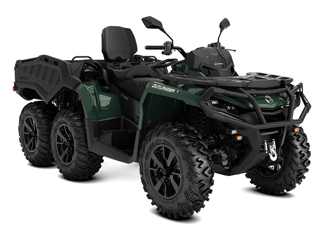 CAN AM OUTLANDER MAX 6X6 XU+ 650T, quad, can am, outlander, outil professionnel, grosse benne, 6 roues, treuil